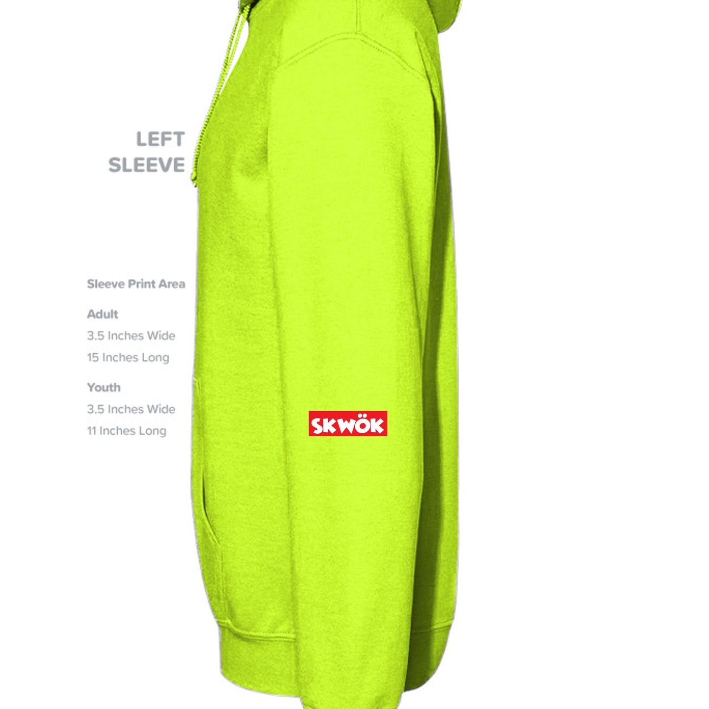 Safety Yellow - CSF01 - SLEEVE_LEFT